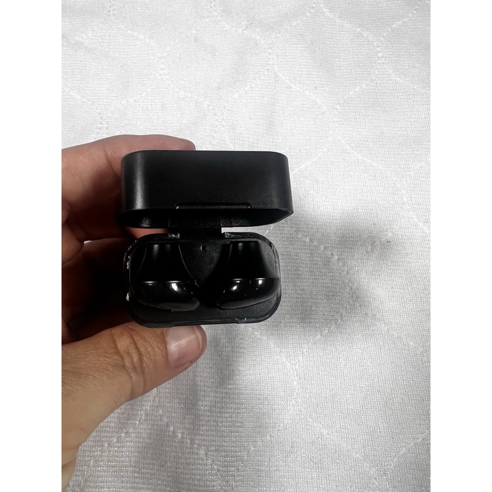 Air1 True Wireless Earbuds Black Charging Case Auto Pairing Bluetooth - Picture 4 of 6